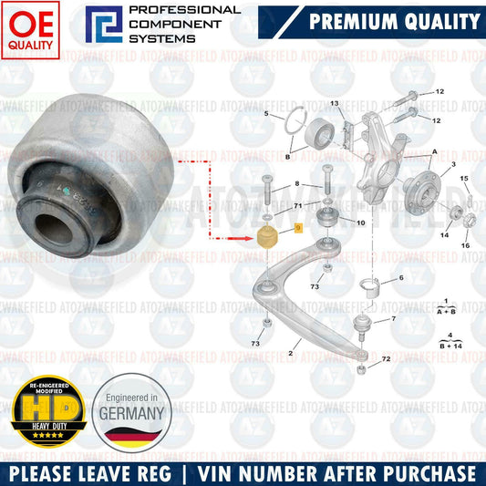 FOR PEUGEOT 307 308 3008 5008 FRONT LOWER SUSPENSION WISHBONE CONTROL ARM BUSH