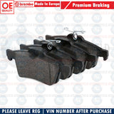 FOR CITROEN FORD JAGUAR MAZDA OPEL RENAULT VAUXHALL REAR BREMBO BRAKE PADS