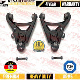 FOR CLIO 2.0 SPORT 172 182 FRONT LOWER CONTROL WISHBONE ARMS BALL JOINTS BUSHES
