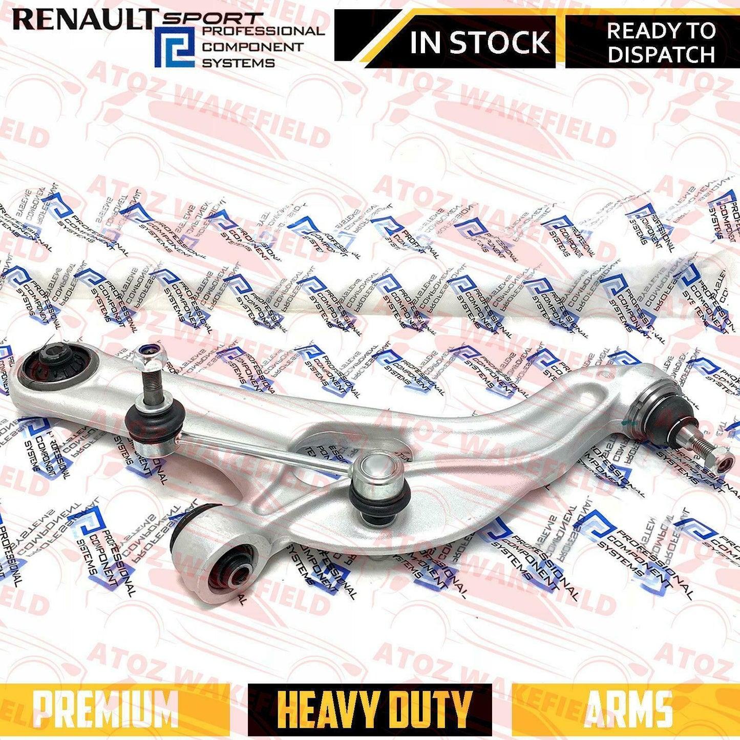 FOR CLIO MK3 197 200 RS SPORT FRONT LOWER SUSPENSION WISHBONE ARMS LINKS FIT KIT