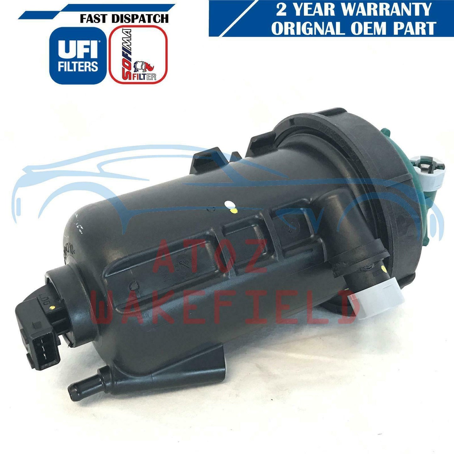 FOR FIAT DUCATO MULTIJET 2.3 JTD AIR OIL DIESEL FUEL FILTER HOUSING SERVICE KIT