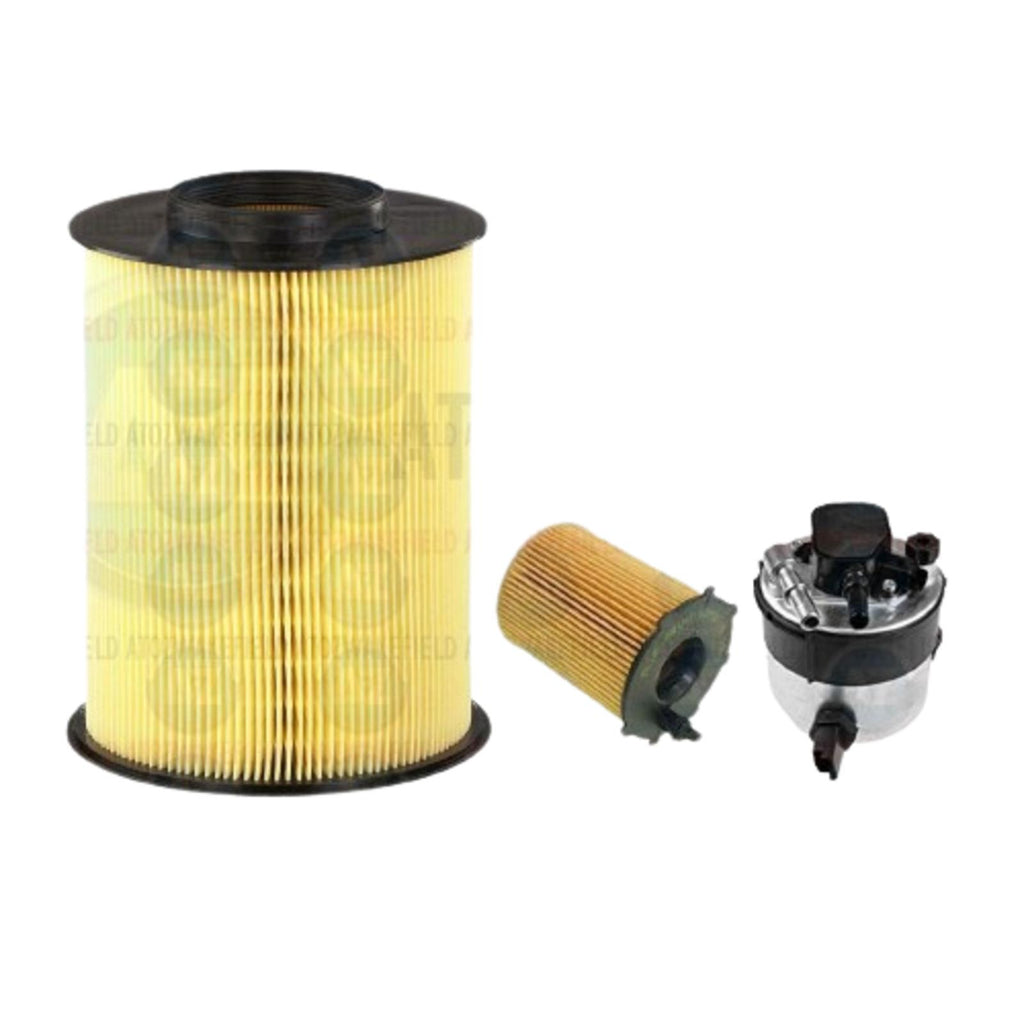 FOR FORD FOCUS MK2 1.6 TDCI AIR OIL DIESEL FUEL FILTER SERVICE KIT 2007-2011