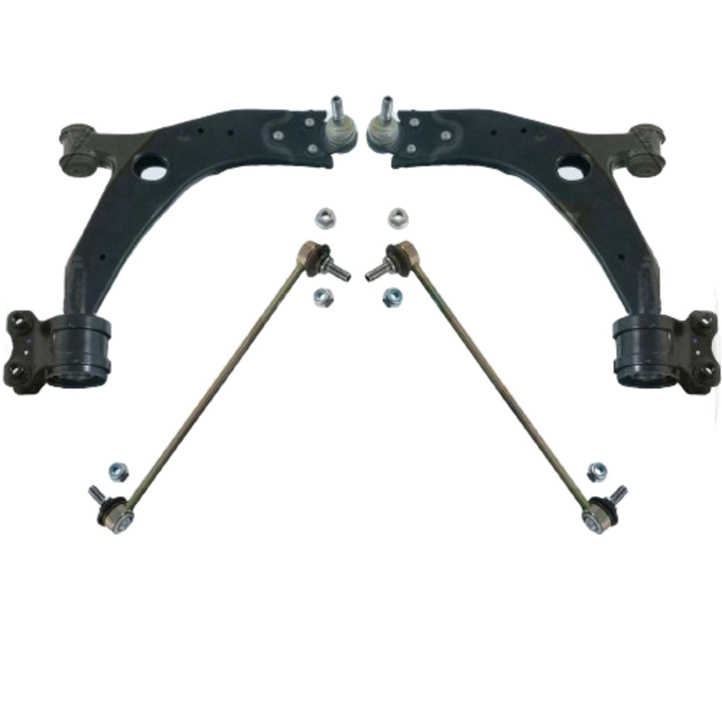 FOR FORD FOCUS MK2 FRONT LOWER SUSPENSION WISHBONE CONTROL ARMS BUSHES LINKS 18M