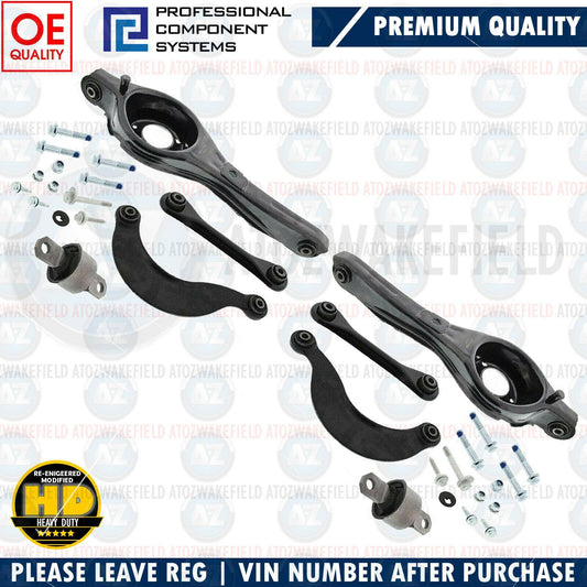 FOR FORD FOCUS MK2 REAR UPPER LOWER SUSPENSION TRAILING ARMS BUSHES FIXING BOLTS