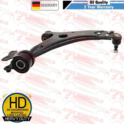FOR FORD FOCUS MK2 ST 2.5 FRONT LOWER LEFT SUSPENSION WISHBONE CONTROL ARM 18mm