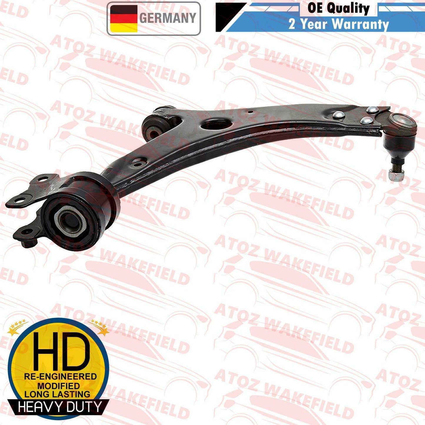 FOR FORD FOCUS MK2 ST 2.5 FRONT LOWER RIGHT SUSPENSION WISHBONE CONTROL ARM 18mm