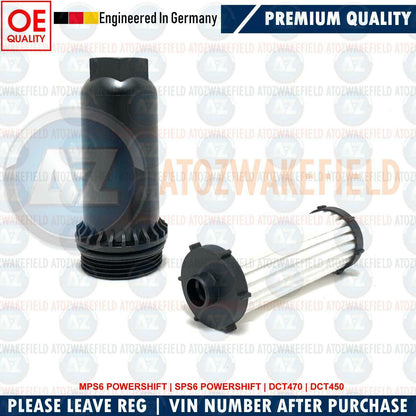 FOR VOLVO S80 V40 V50 V60 AUTOMATIC TRANSMISSION GEARBOX FILTER SEAL 6L OIL KIT