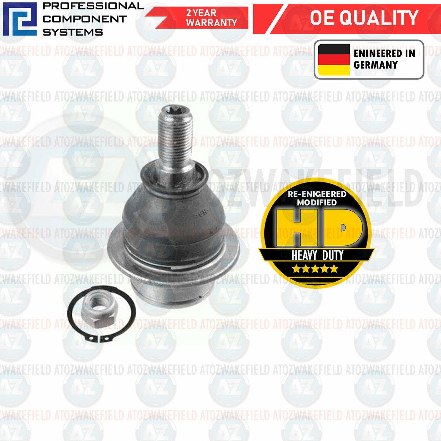 FOR FORD TOURNEO TRANSIT CUSTOM FRONT LOWER SUSPENSION WISHBONE ARM BALL JOINT