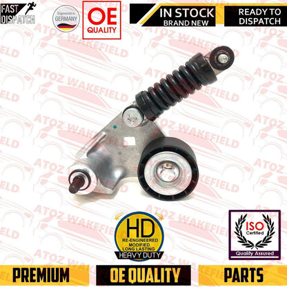 FOR FORD TRANSIT 2.0 2.2 DI TDDI TDCI DRIVE FAN BELT IDLER PULLEY TENSIONER KIT