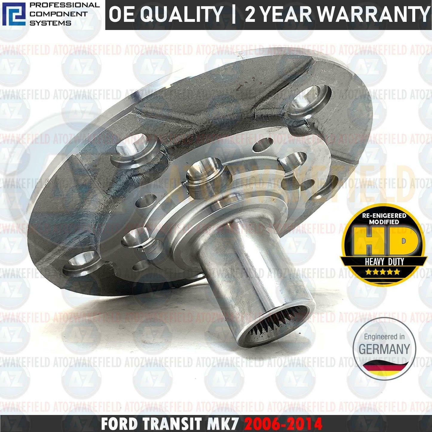 FOR FORD TRANSIT MK7 2006-2014 FRONT AXLE WHEEL BEARING HUB 1458881 GERMANY