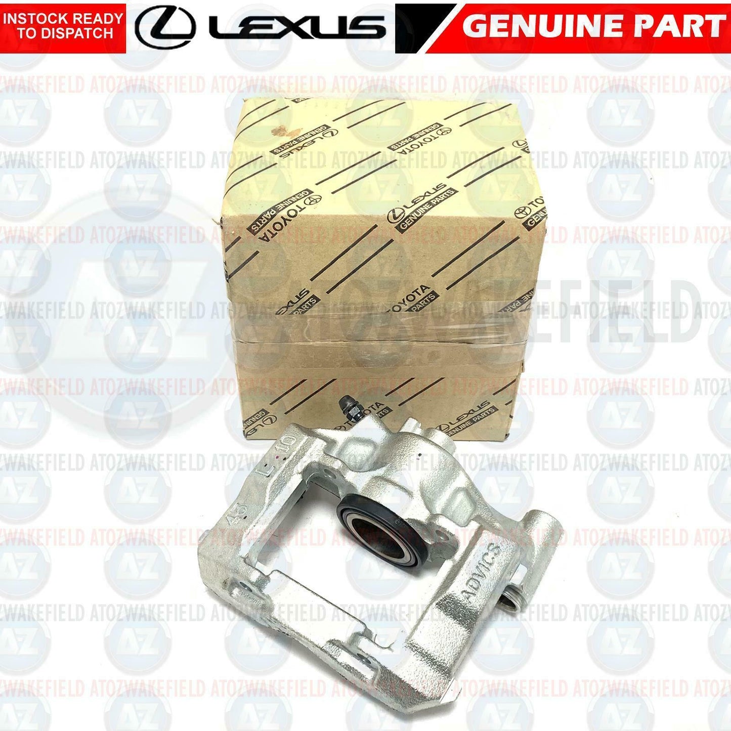 FOR GENUINE LEXUS IS200D IS220D IS250 REAR BRAKE CALIPERS SLIDERS CARRIERS SOLID
