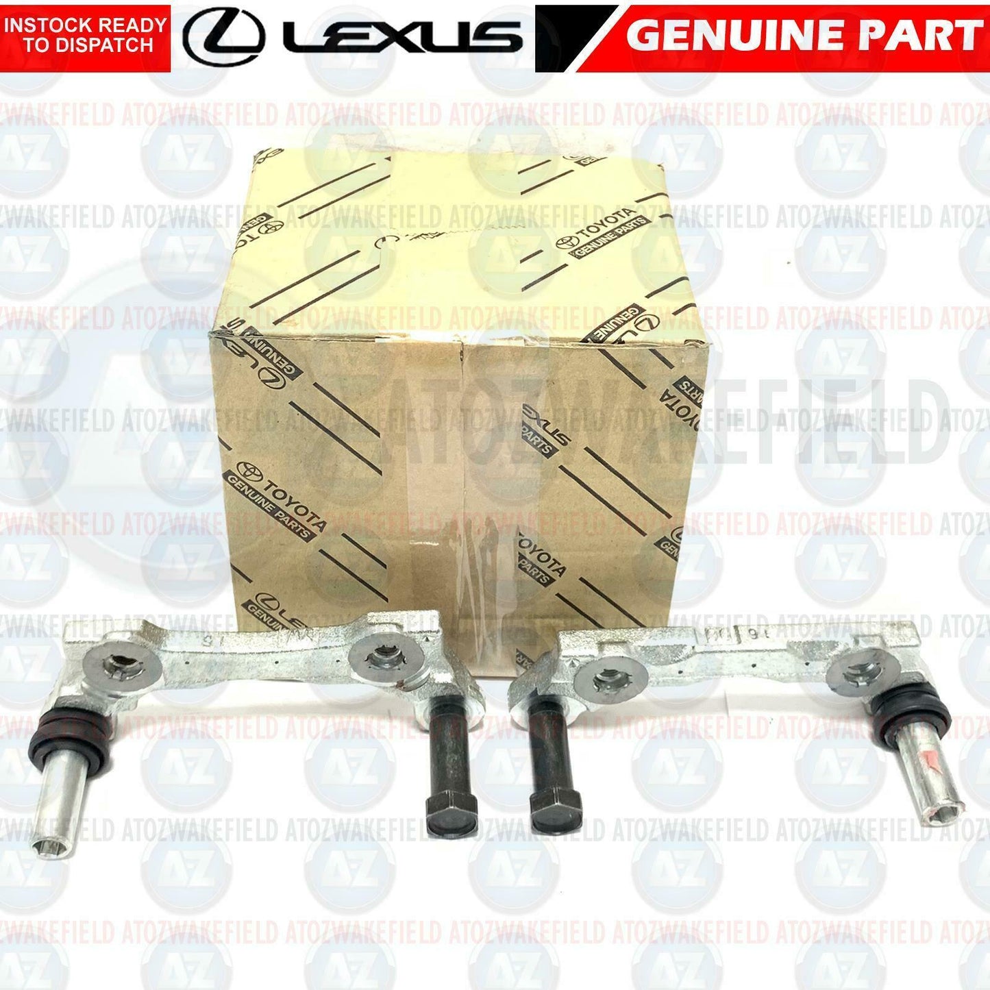 FOR GENUINE LEXUS IS200D IS220D IS250 REAR BRAKE CALIPERS SLIDERS CARRIERS SOLID