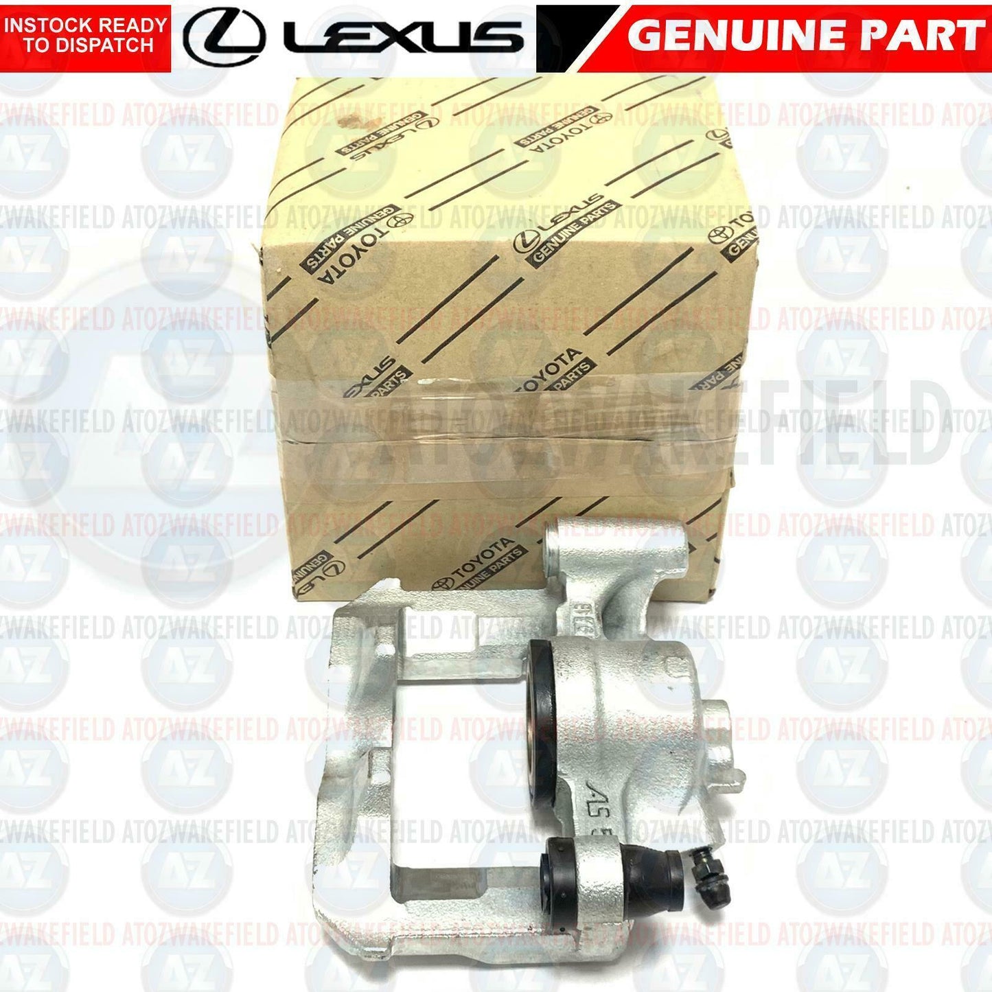 FOR GENUINE LEXUS IS200D IS220D IS250 REAR LEFT HAND BRAKE CALIPER SOLID DISC
