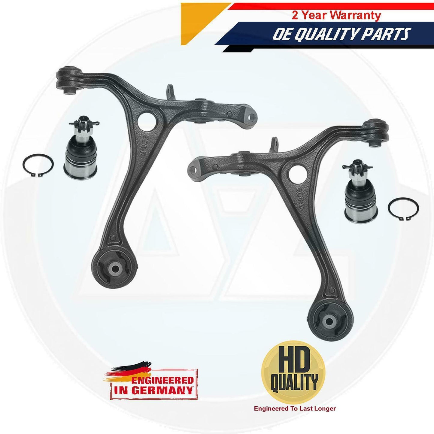 FOR HONDA ACCORD 03-07 FRONT UPPER LOWER SUSPENSION WISHBONE ARMS DROP LINKS