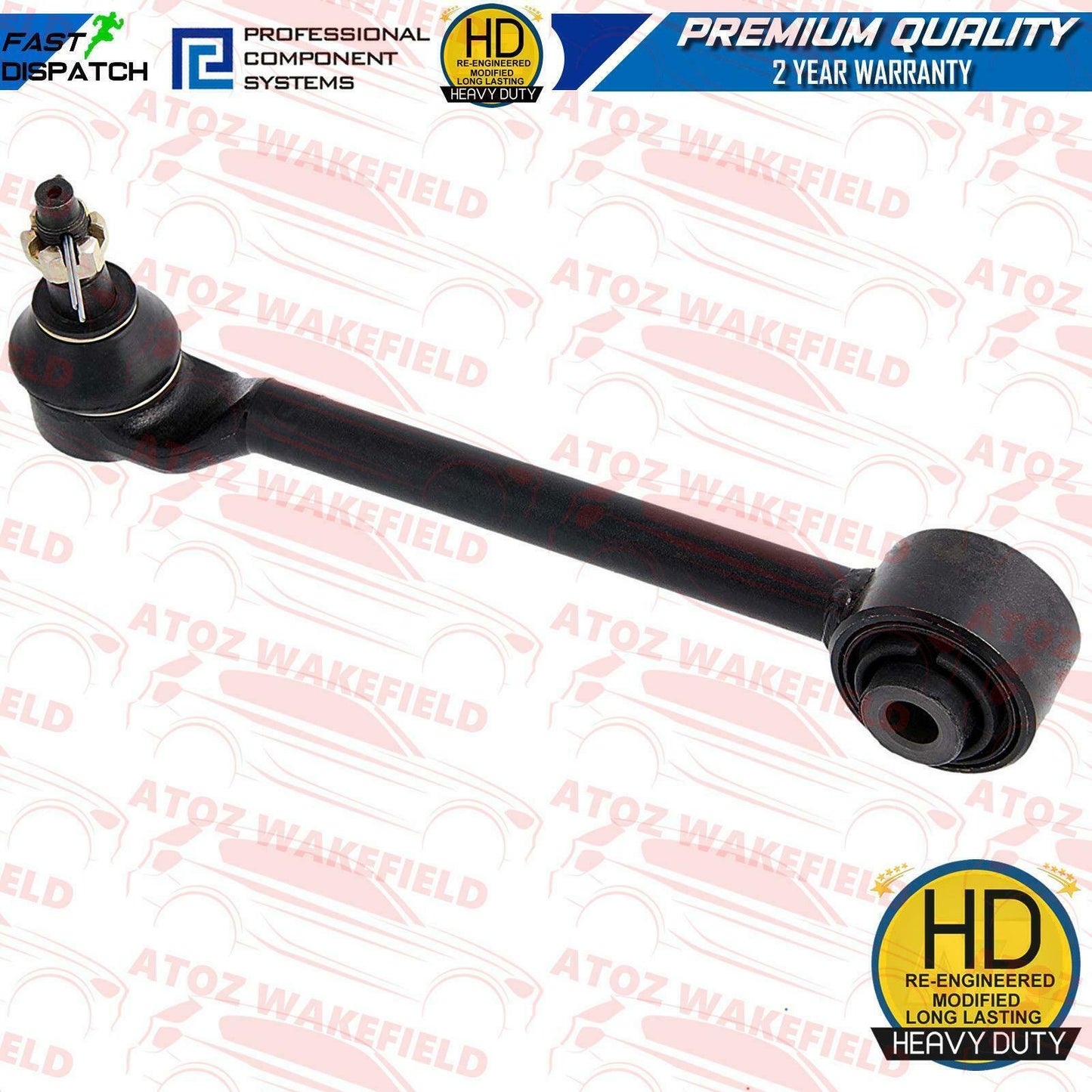 FOR HONDA ACCORD 03-08 REAR UPPER LOWER SUSPENSION WISHBONE TRACK CONTROL ARMS