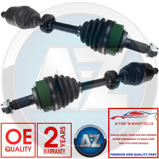 FOR HONDA ACCORD 2.2i CTDi X2 FRONT LEFT RIGHT DRIVE SHAFT DRIVESHAFTS NEW