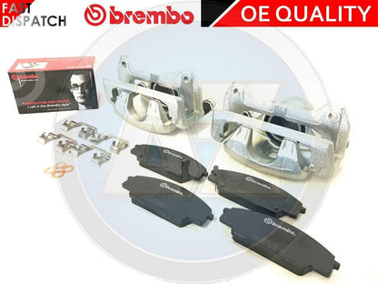 FOR HONDA CIVIC 2.0 EP3 TYPE R FRONT BRAKE CALIPERS CARRIERS SLIDERS BRAKE PADS