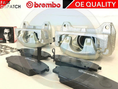 FOR HONDA CIVIC 2.0 EP3 TYPE R FRONT BRAKE CALIPERS CARRIERS SLIDERS BRAKE PADS