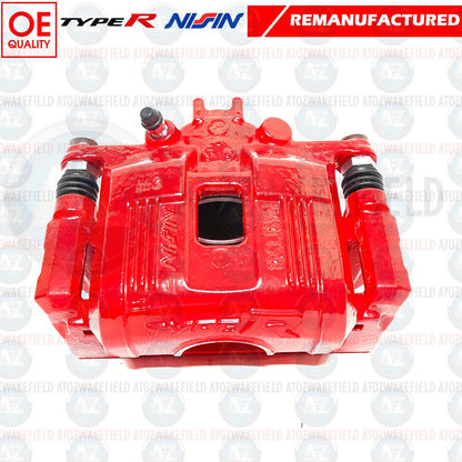 FOR HONDA CIVIC 2.0 TYPE R EP3 FN2 FRONT RED BRAKE CALIPERS CARRIERS X2 GENUINE