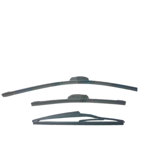 FOR HONDA CIVIC 2.0 TYPE R EP3 FRONT BOSCH AERO FLAT BLADE REAR PLASTIC WIPERS