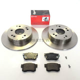 FOR HONDA CIVIC 2.0 TYPE R EP3 FRONT REAR GENUINE BREMBO BRAKE DISCS PADS