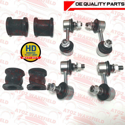 FOR HONDA CIVIC 2.0 TYPE R EP3 FRONT REAR HD STABILISER DROP LINKS D BUSH BUSHES