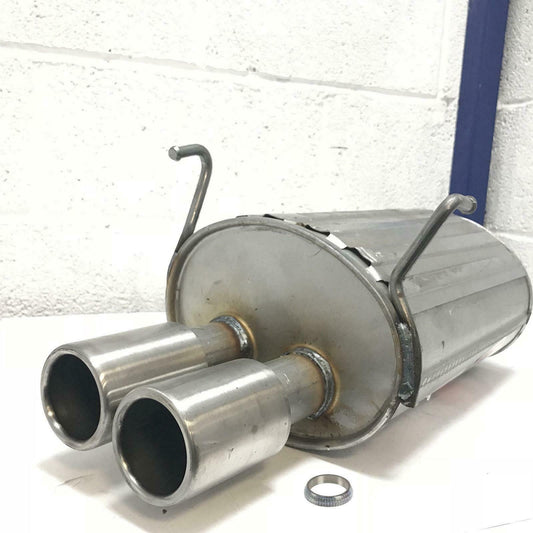 FOR HONDA CIVIC 2.0 TYPE R EP3 REAR EXHAUST SILENCER BACK BOX WALKER OR KLARIUS