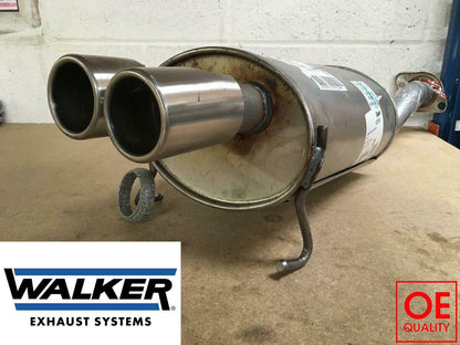 FOR HONDA CIVIC 2.0 TYPE R EP3 REAR EXHAUST SILENCER BACK BOX WALKER OR KLARIUS