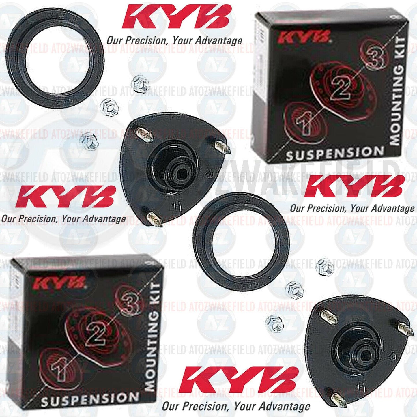 FOR HONDA CIVIC 2.0 TYPE-R EP3 CRV STREAM FRONT STRUT TOP MOUNTINGS BEARING KITS