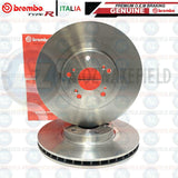 FOR HONDA CIVIC EP3 TYPE R FRONT GENUINE OEM BRAKE BRAKE DISCS PAIR 300mm