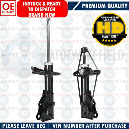 FRONT SHOCK ABSORBERS SHOCKERS FOR HONDA CIVIC MK8 2006- FN FK 1.4 1.8 2.2 CTDi