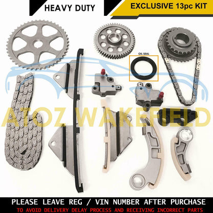 FOR HONDA CRV FRV CIVIC ACCORD 2.2 CTDI DIESEL TIMING CHAIN OIL PUMP KIT N22A1/2