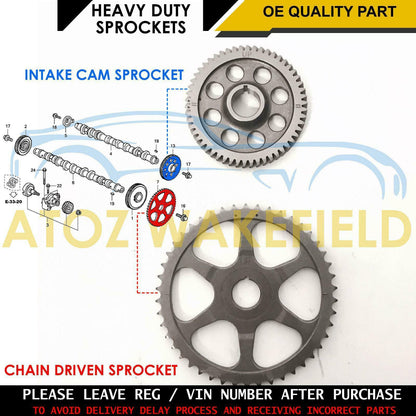 FOR HONDA N22A1 N22A2 N22B3 2.2 CDTi 2004- DIESEL TIMING CAM CHAIN OIL PUMP KIT