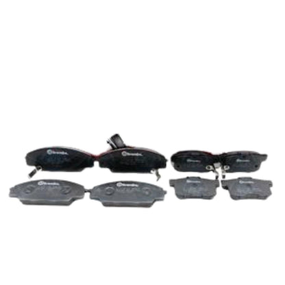 FOR HONDA CIVIC TYPE R 2.0 EP3 FRONT REAR BREMBO BRAKE PADS JDM TYPE-R 2001-2006