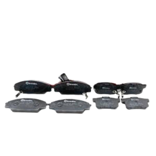 FOR HONDA CIVIC TYPE R 2.0 EP3 FRONT REAR BREMBO BRAKE PADS JDM TYPE-R 2001-2006
