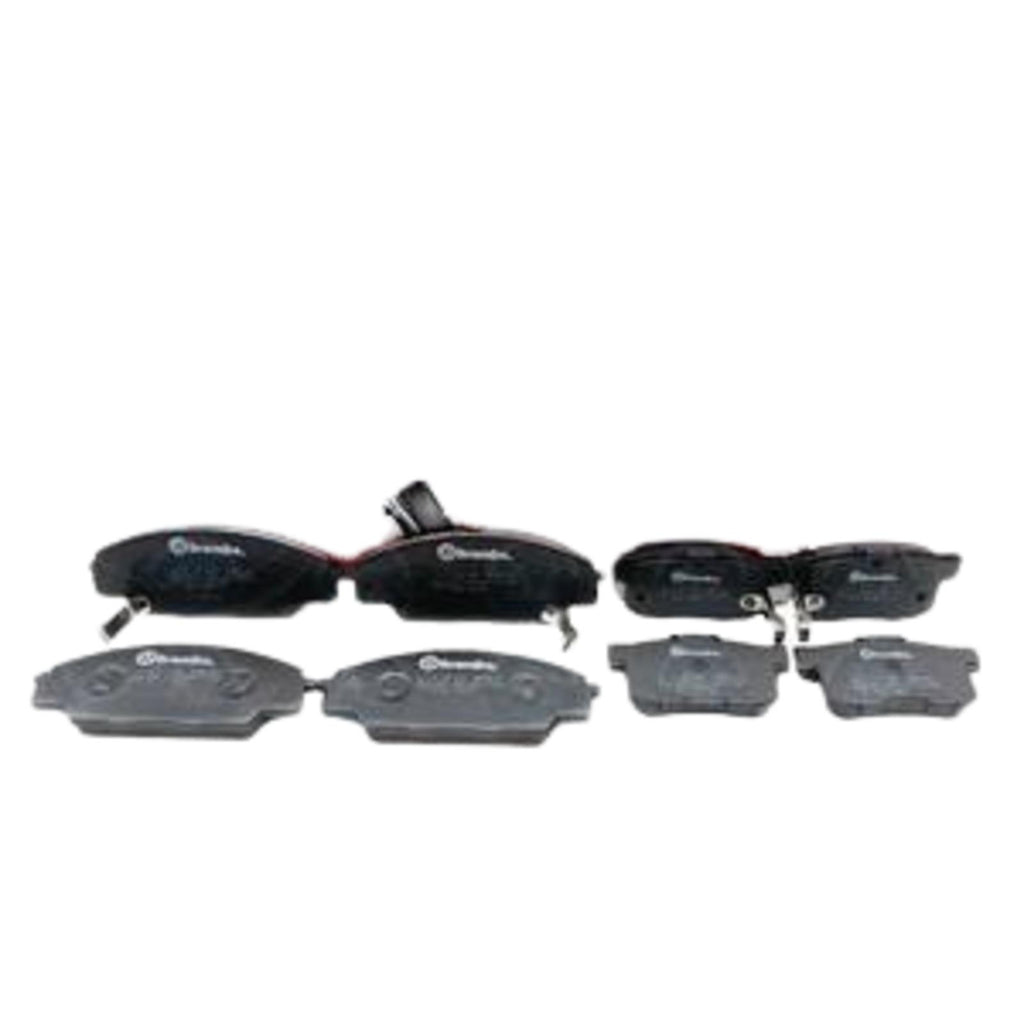 FOR HONDA CIVIC TYPE R 2.0 EP3 FRONT REAR BREMBO BRAKE PADS JDM TYPE-R 2001-2006