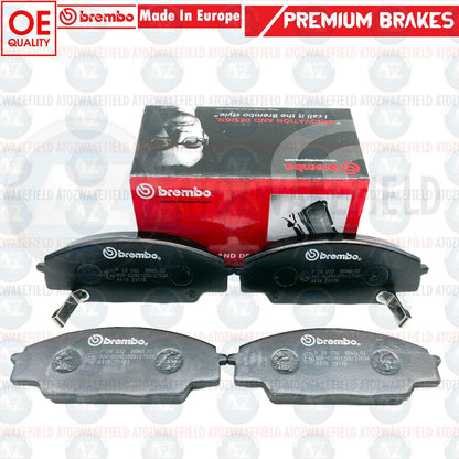 FOR HONDA CIVIC TYPE R 2.0 EP3 FRONT REAR BREMBO BRAKE PADS JDM TYPE-R 2001-2006