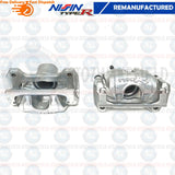 FOR HONDA CIVIC TYPE R EP3 FN2 FRONT BRAKE CALIPERS CARRIERS GENUINE PAIR NISIN
