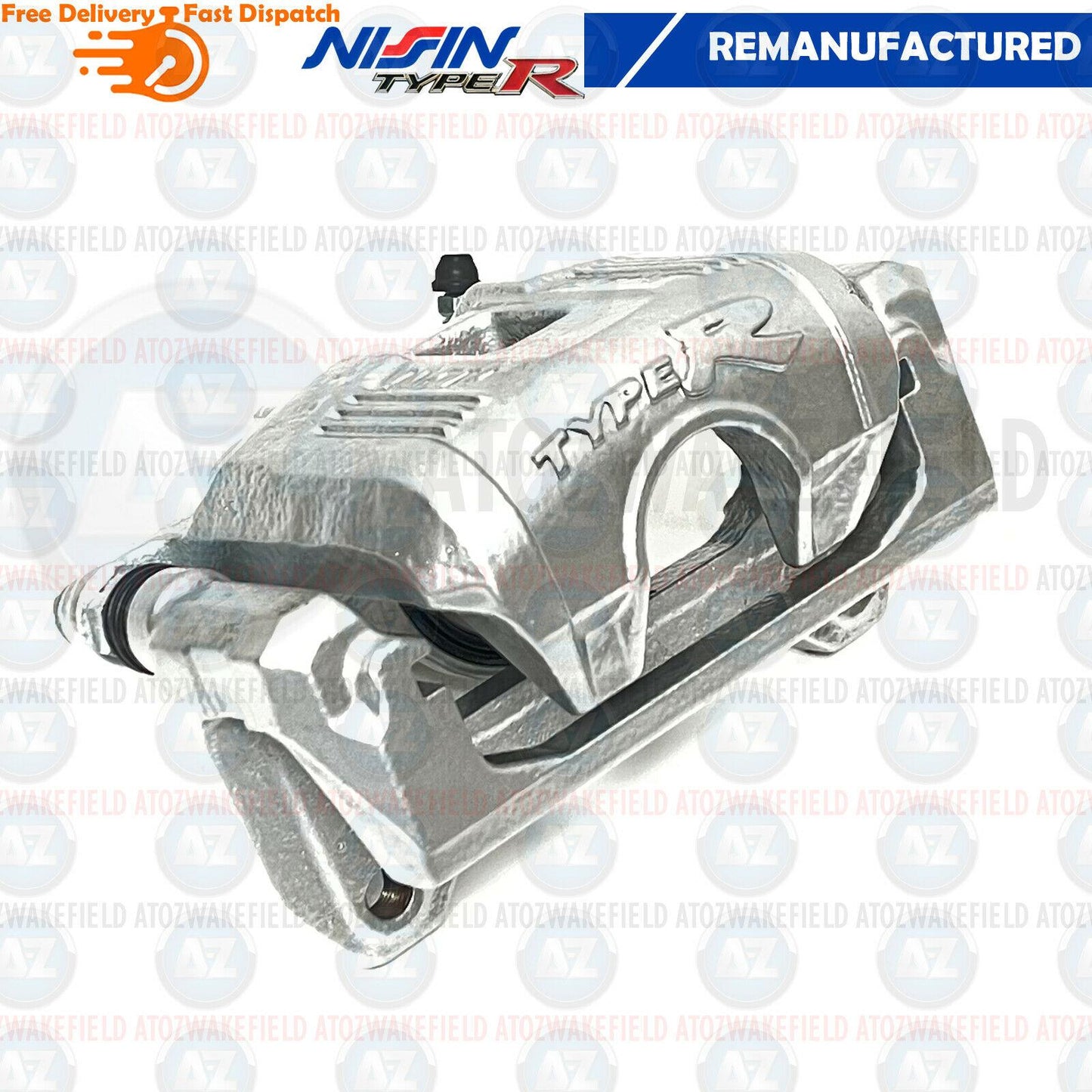 FOR HONDA CIVIC TYPE R EP3 FN2 FRONT BRAKE CALIPERS CARRIERS GENUINE PAIR NISIN