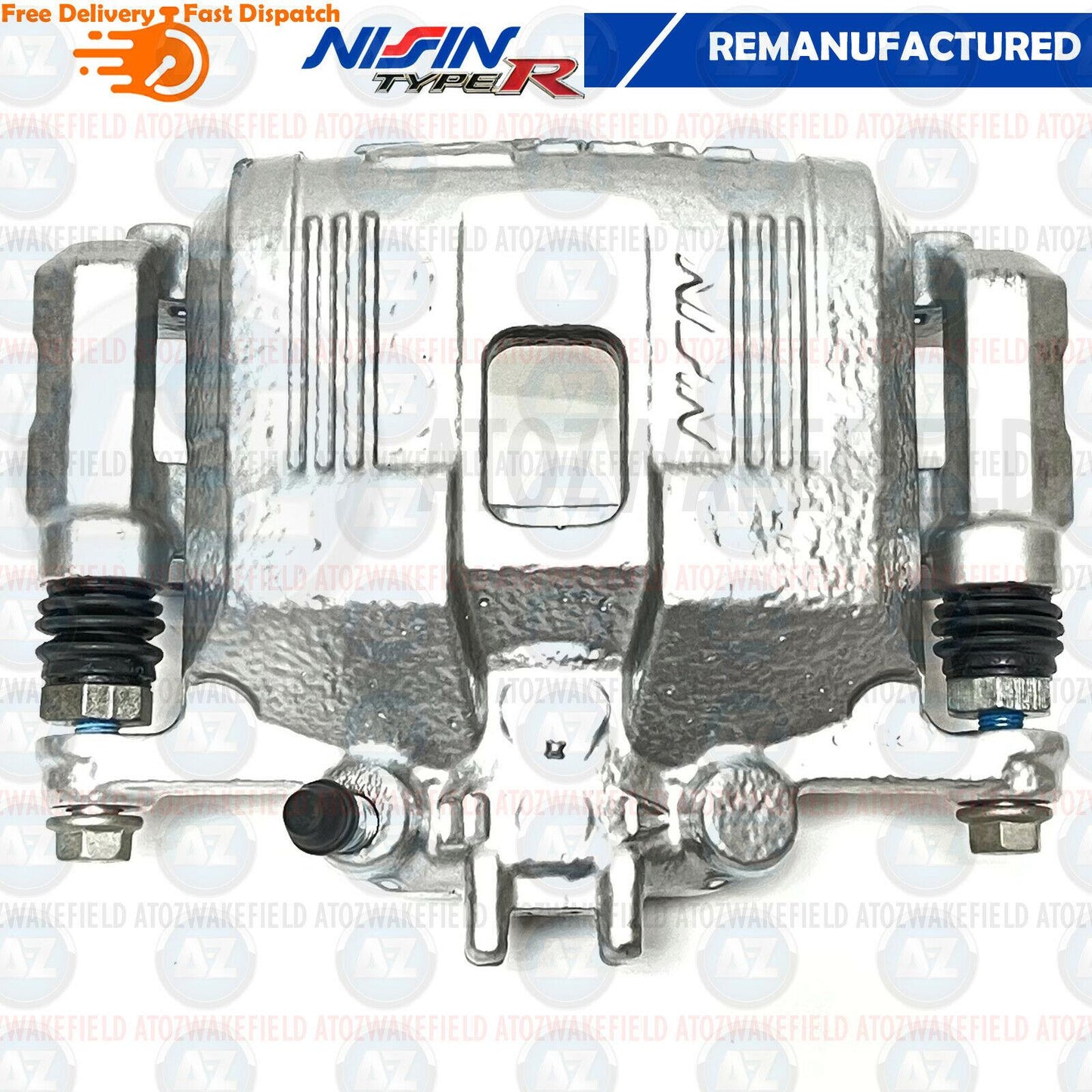 FOR HONDA CIVIC TYPE R EP3 FN2 FRONT BRAKE CALIPERS CARRIERS GENUINE PAIR NISIN