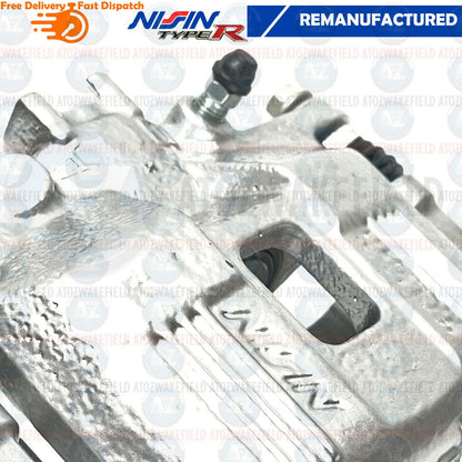 FOR HONDA CIVIC TYPE R EP3 FN2 FRONT BRAKE CALIPERS CARRIERS GENUINE PAIR NISIN
