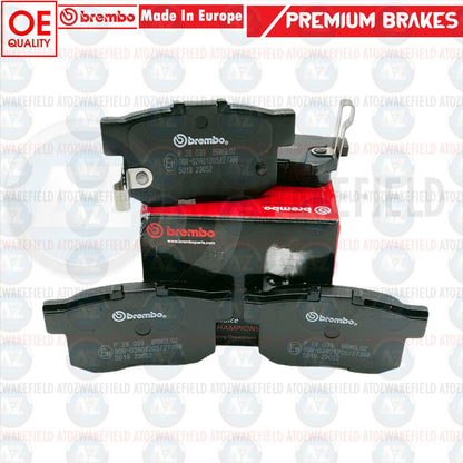 FOR HONDA CIVIC TYPE R FN2 2.0 VTEC 06- FRONT AND REAR BREMBO BRAKE PADS
