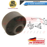 FOR HONDA JAZZ 1.2 1.4 02-08 FRONT LOWER WISHBONE SUSPENSION ARM REAR BUSHES X2