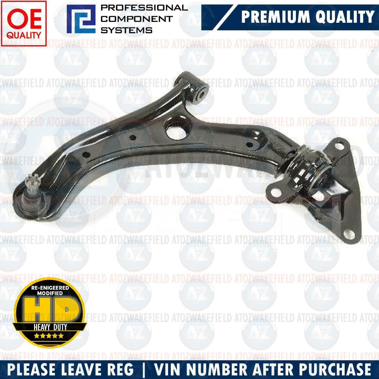 FOR HONDA JAZZ 2008- FRONT LEFT SUSPENSION WISHBONE CONTROL ARM LH