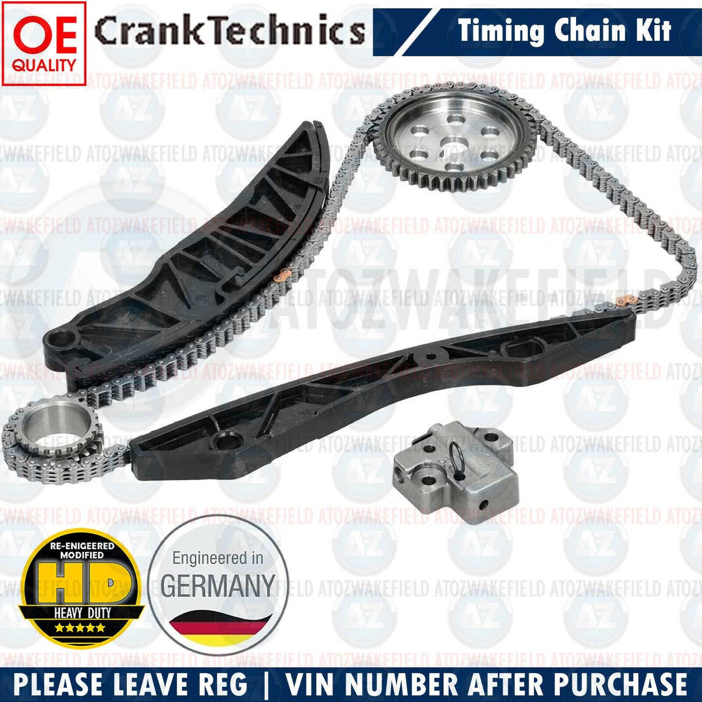 FOR HYUNDAI i30 ix20 ACCENT VELOSTER 1.4/1.6 G4FA G4FC PETROL TIMING CHAIN KIT