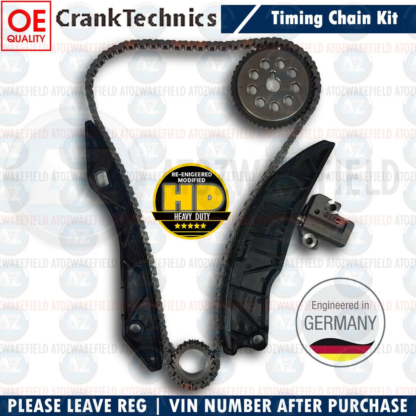 FOR HYUNDAI i30 ix20 ACCENT VELOSTER 1.4/1.6 G4FA G4FC PETROL TIMING CHAIN KIT