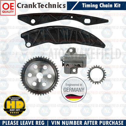 FOR HYUNDAI i30 ix20 ACCENT VELOSTER 1.4/1.6 G4FA G4FC PETROL TIMING CHAIN KIT