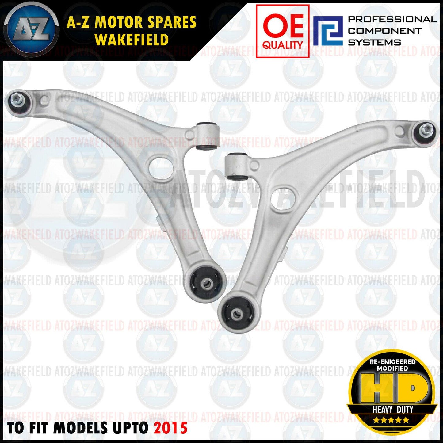 FOR HYUNDAI i40 11-15 FRONT LOWER LEFT RIGHT SUSPENSION WISHBONE CONTROL ARMS