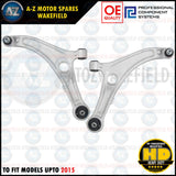 FOR HYUNDAI i40 11-15 FRONT LOWER LEFT RIGHT SUSPENSION WISHBONE CONTROL ARMS