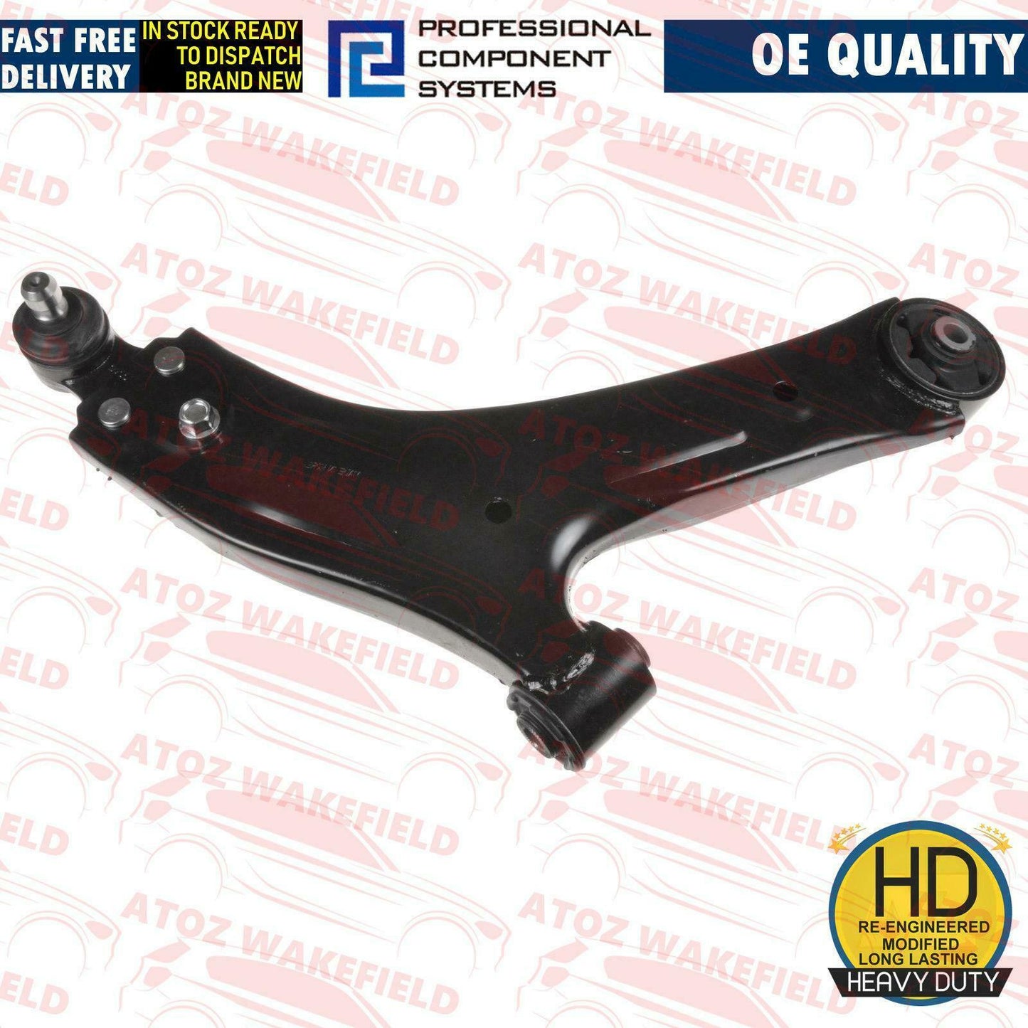 FOR HYUNDAI iLOAD FRONT LOWER RIGHT RH SUPENSION WISHBONE CONTROL ARM BUSHES NEW
